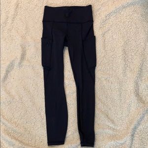 Athleta navy leggings